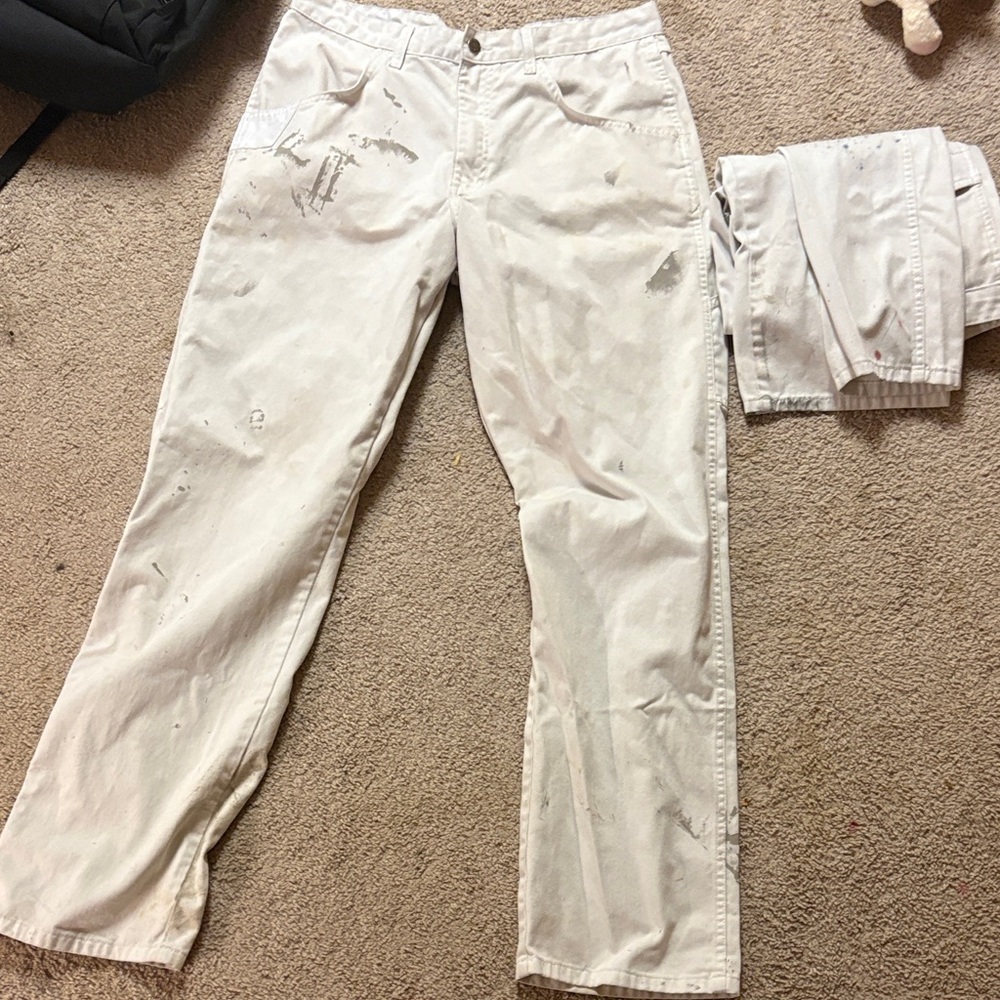 Wrangler Men's White Jeans